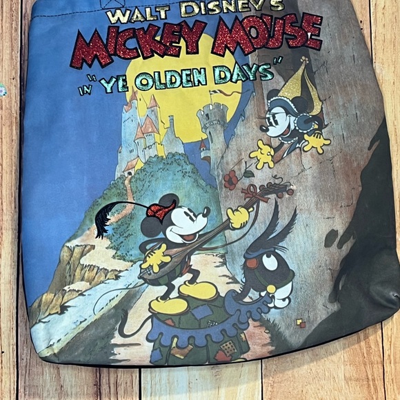 Disney Store Vintage Mickey Tote Ye Golden Days - Picture 3 of 6